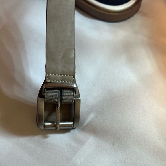 Nicole Studded Tan and White Sandal - Picture 3 of 8